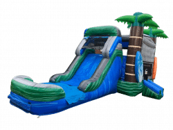 Tropical Castle & Slide (Dry)