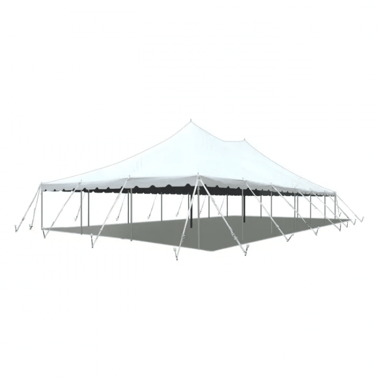 30' x 60' Premium Sectional Canopy Pole Tent - White 30' x 60' Premium Sectional Canopy Pole Tent - White
